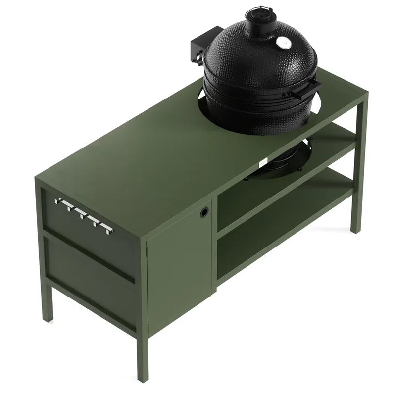 Multi functiones Outdoor scrinium cum furno