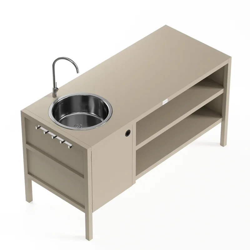 Multi Muneris Outdoor scrinium cum Sink
