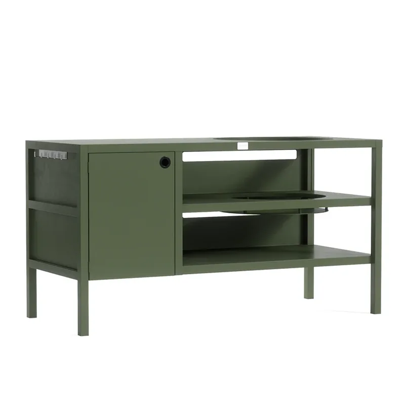 Multi functiones Outdoor scrinium cum furno