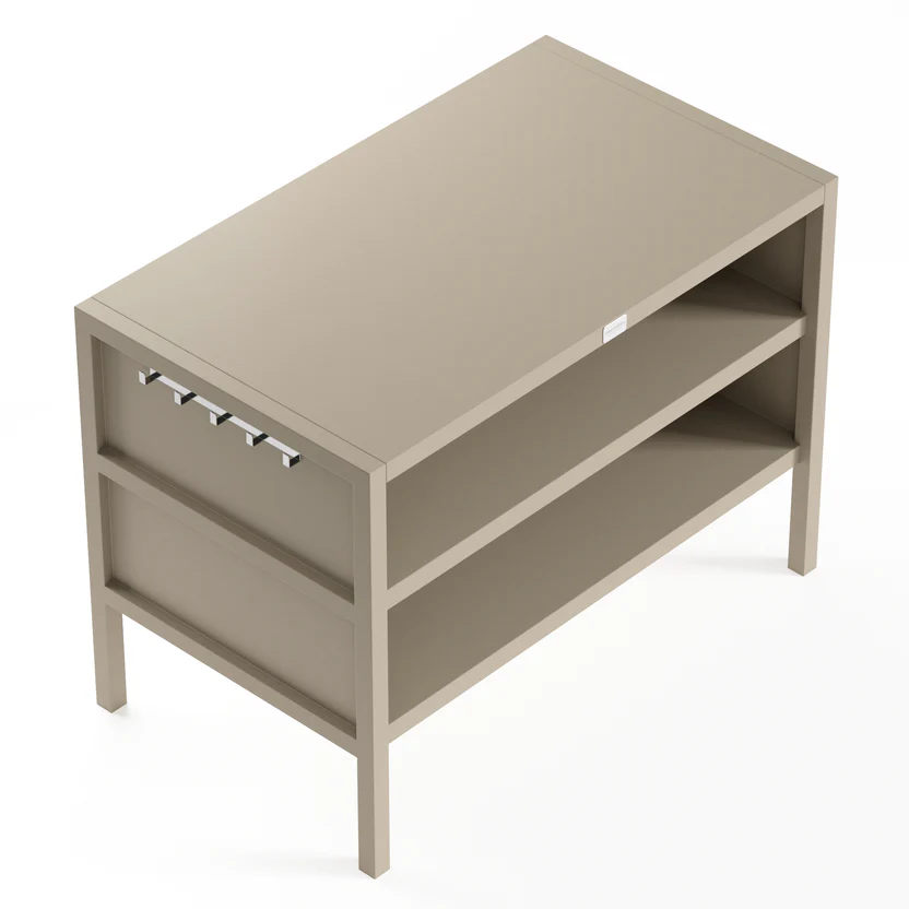 Duplex Layer Outdoor Kitchen Cabinet