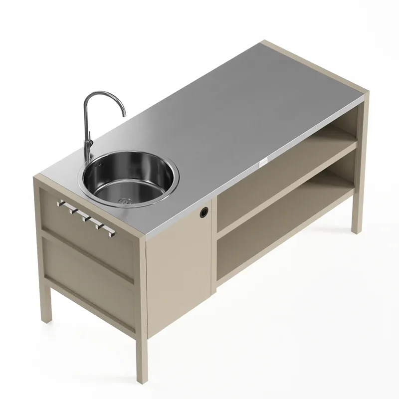 Multi Muneris Outdoor scrinium cum Sink