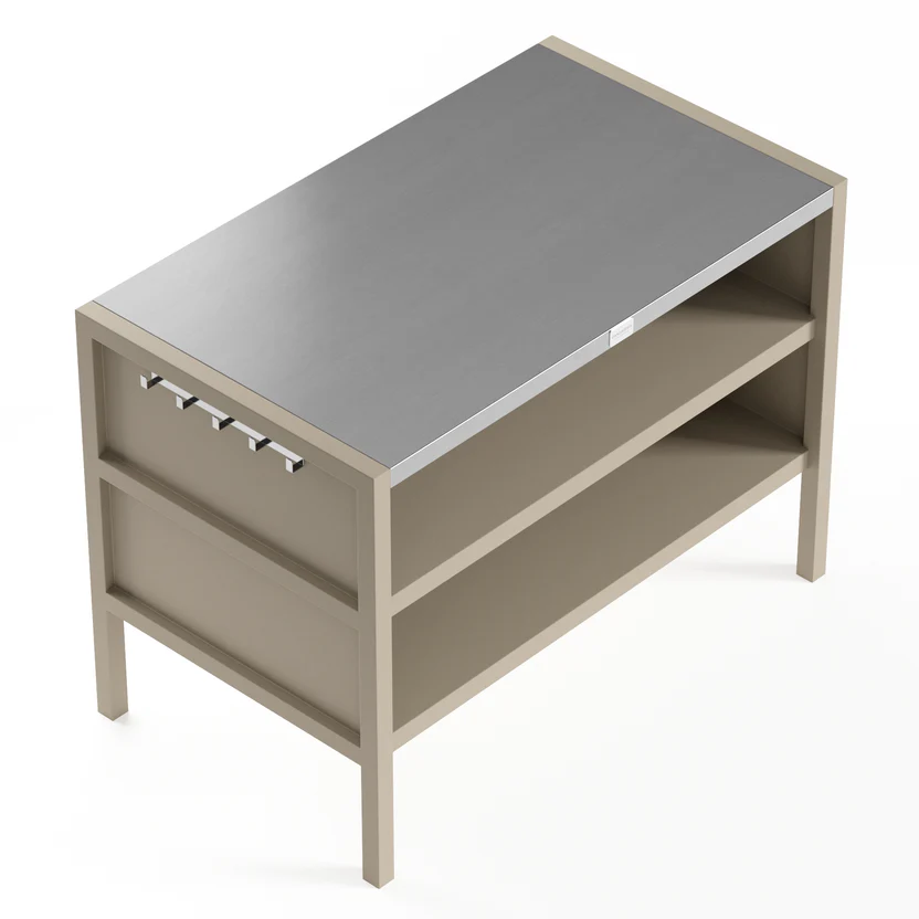 Duplex Layer Outdoor Kitchen Cabinet