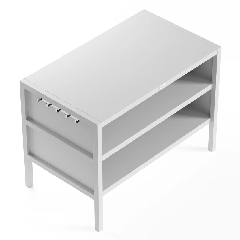 Duplex Layer Outdoor Kitchen Cabinet