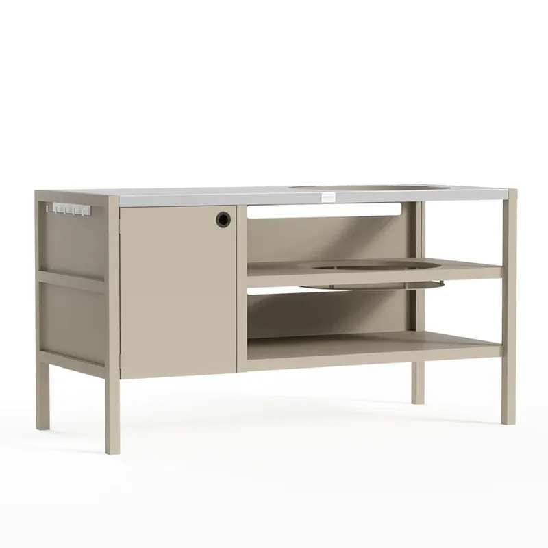 Multi functiones Outdoor scrinium cum furno