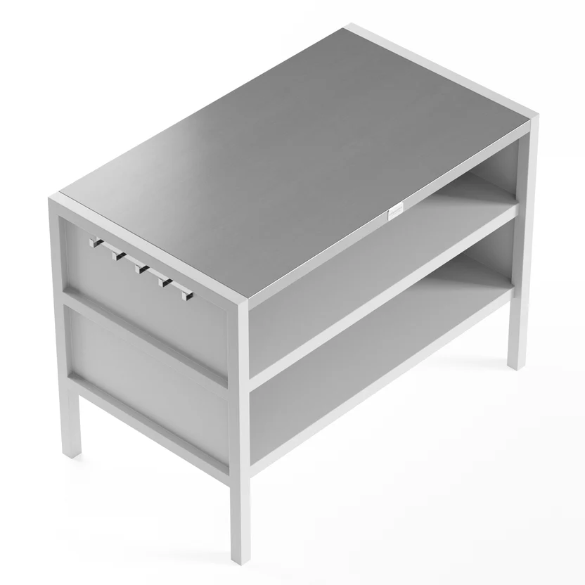 Duplex Layer Outdoor Kitchen Cabinet