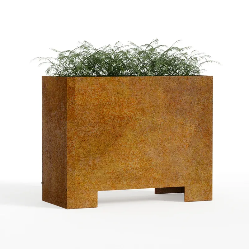 Rectangularis Outdoor Plantator cum Elevatis Base