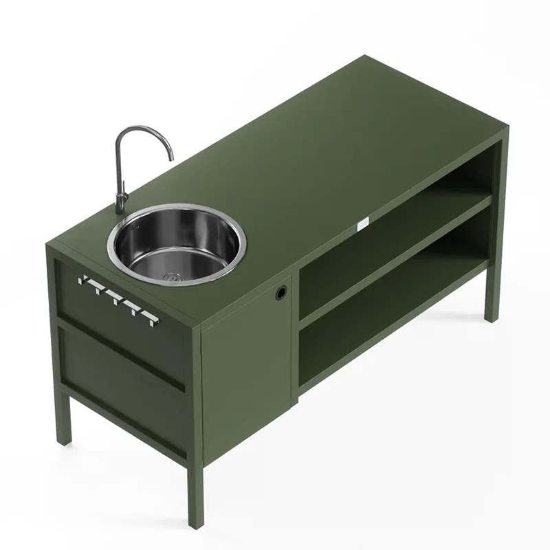 Multi Muneris Outdoor scrinium cum Sink