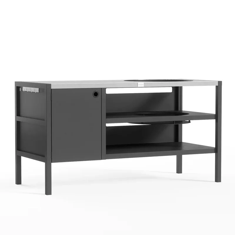 Multi functiones Outdoor scrinium cum furno