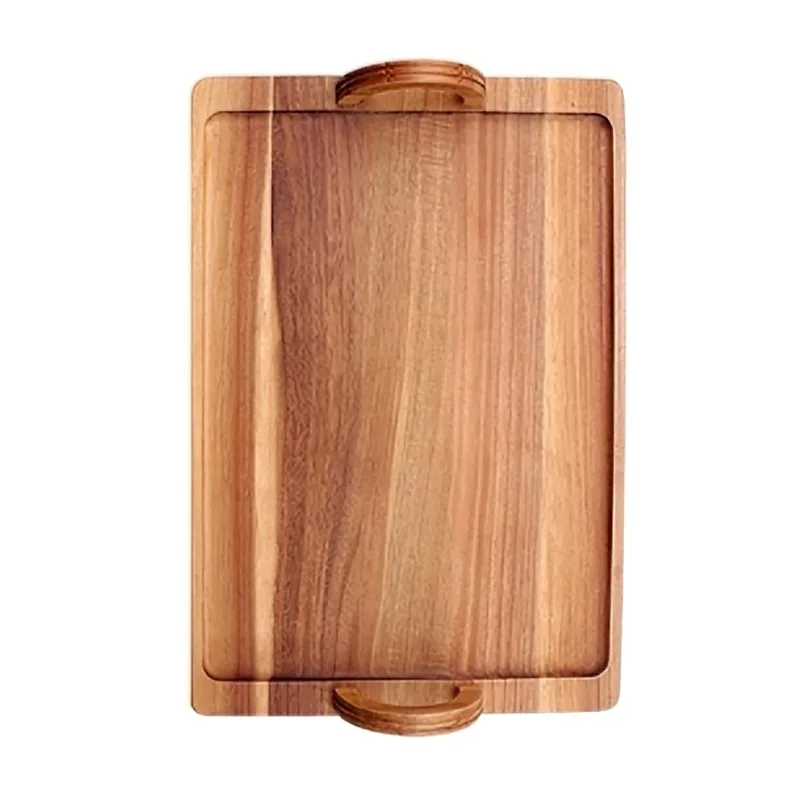 Acacia Wood Food Tray Acacia Wood Food Tray