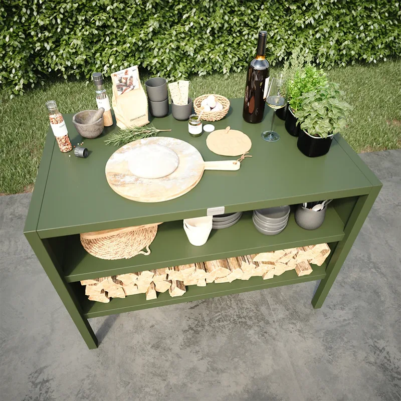 Double Layer Outdoor Kitchen Cabinet Double Layer Outdoor Kitchen Cabinet